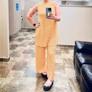 Dressed in Lala Gigi Sleeveless Ribbed Playsuit